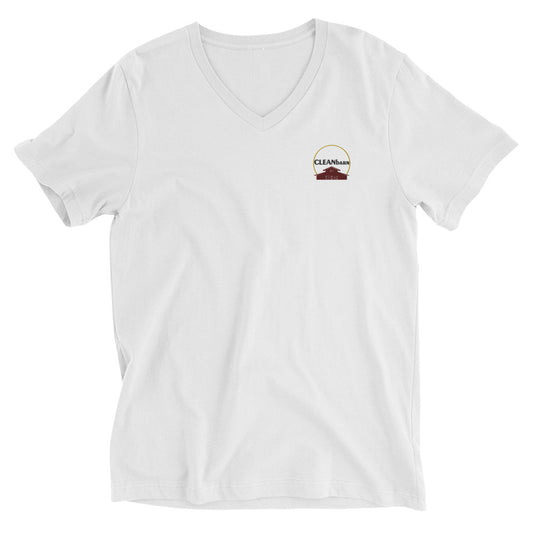 Unisex Short Sleeve V-Neck T-Shirt